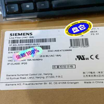 6SL3203-0BB21-8VA1/C2进线滤波器【询价】