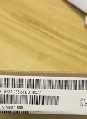 议价6ES7135-6HB00-0CA1全新未拆封