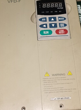 台达变频器VFD110F43A11KW实物拍摄功能包-议价