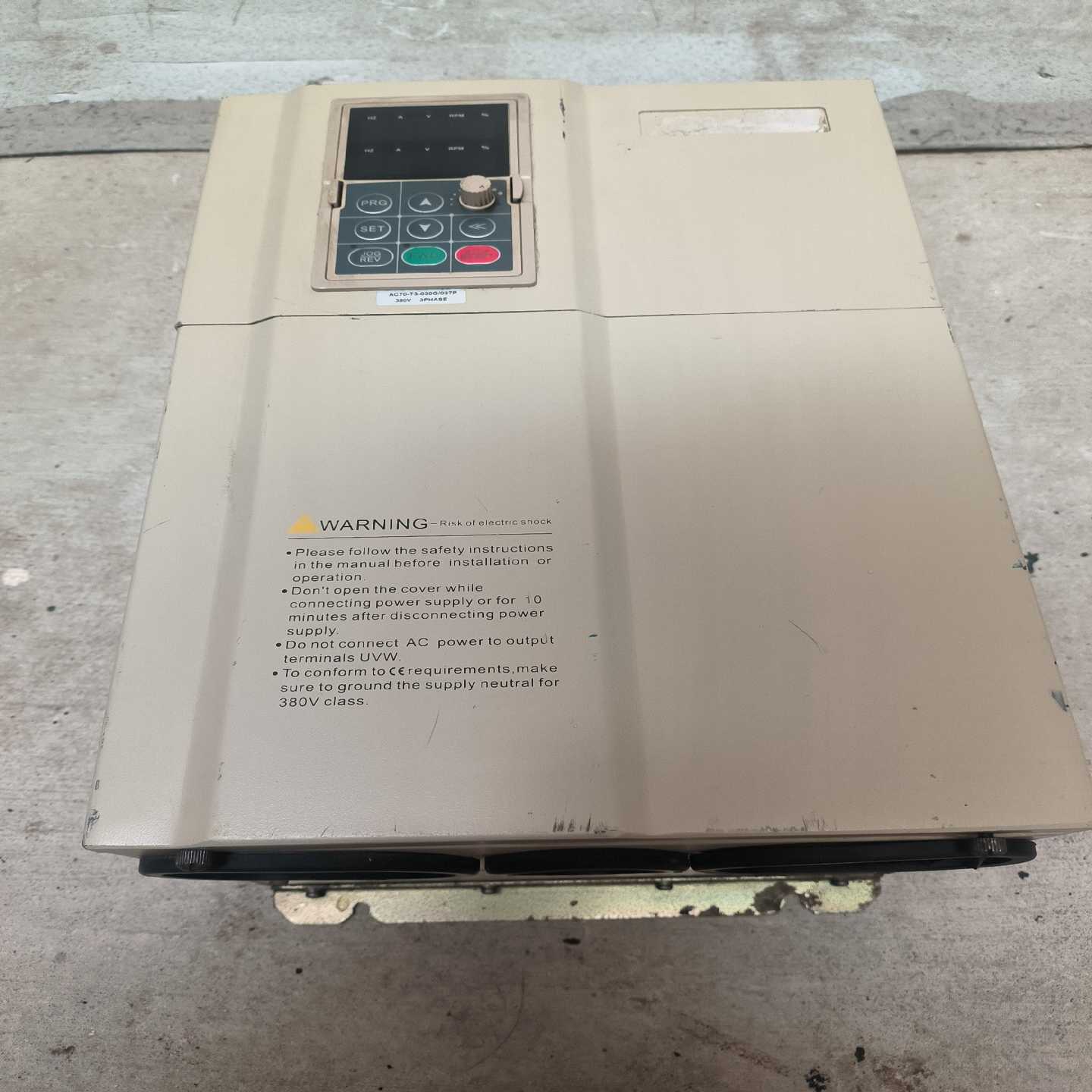 (询价)伟创变频器，AC70-T3-030G/037P 功能
