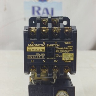 TOGAMI ELECTRIC CLK15HT40P4B MAGNETIC SWITCH STATER COIL 110