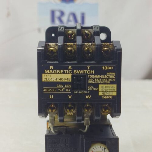 TOGAMI ELECTRIC CLK15HT40P4B MAGNETIC SWITCH STATER COIL 110