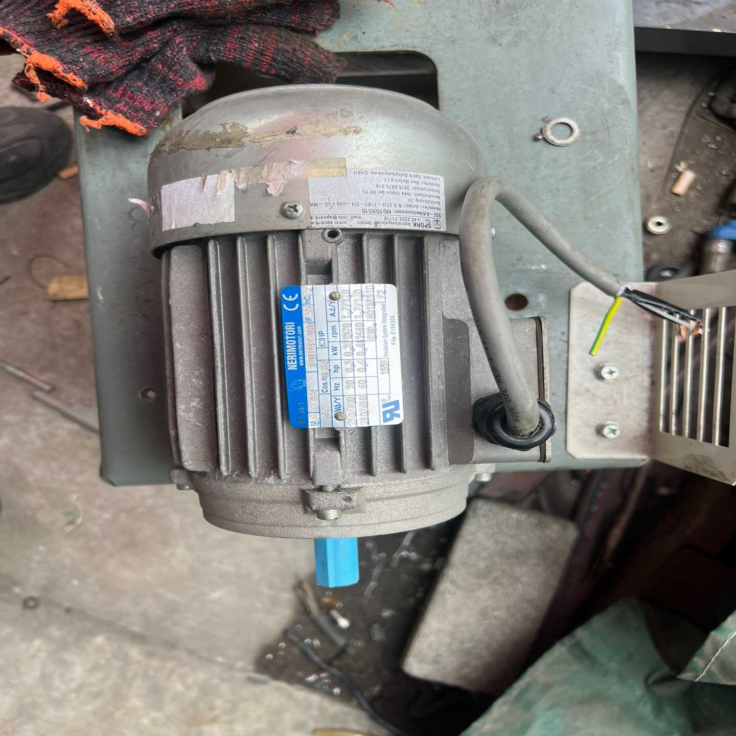 进口意大利NERIMOTORI电动机，370w4极，运费到付--议价商品