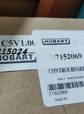 议价C44BP 71520694713102373  HOBART C5V1.00 FOR BB-P 电路板
