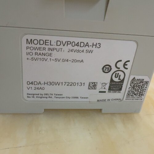 询-台达扩展DVP04TCH2DVP04DAH3成色如