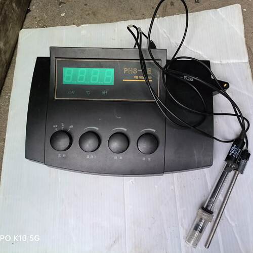 雷磁精密PH计PHS-3B，自带温度传感器T-818-A-6—议价