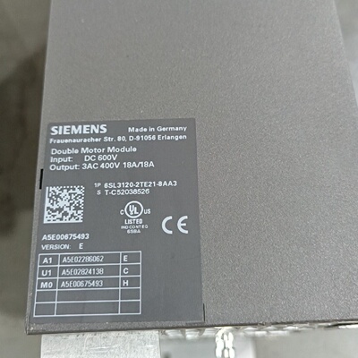 溢价-SINAMICS双电机驱动器型号6SL31202T