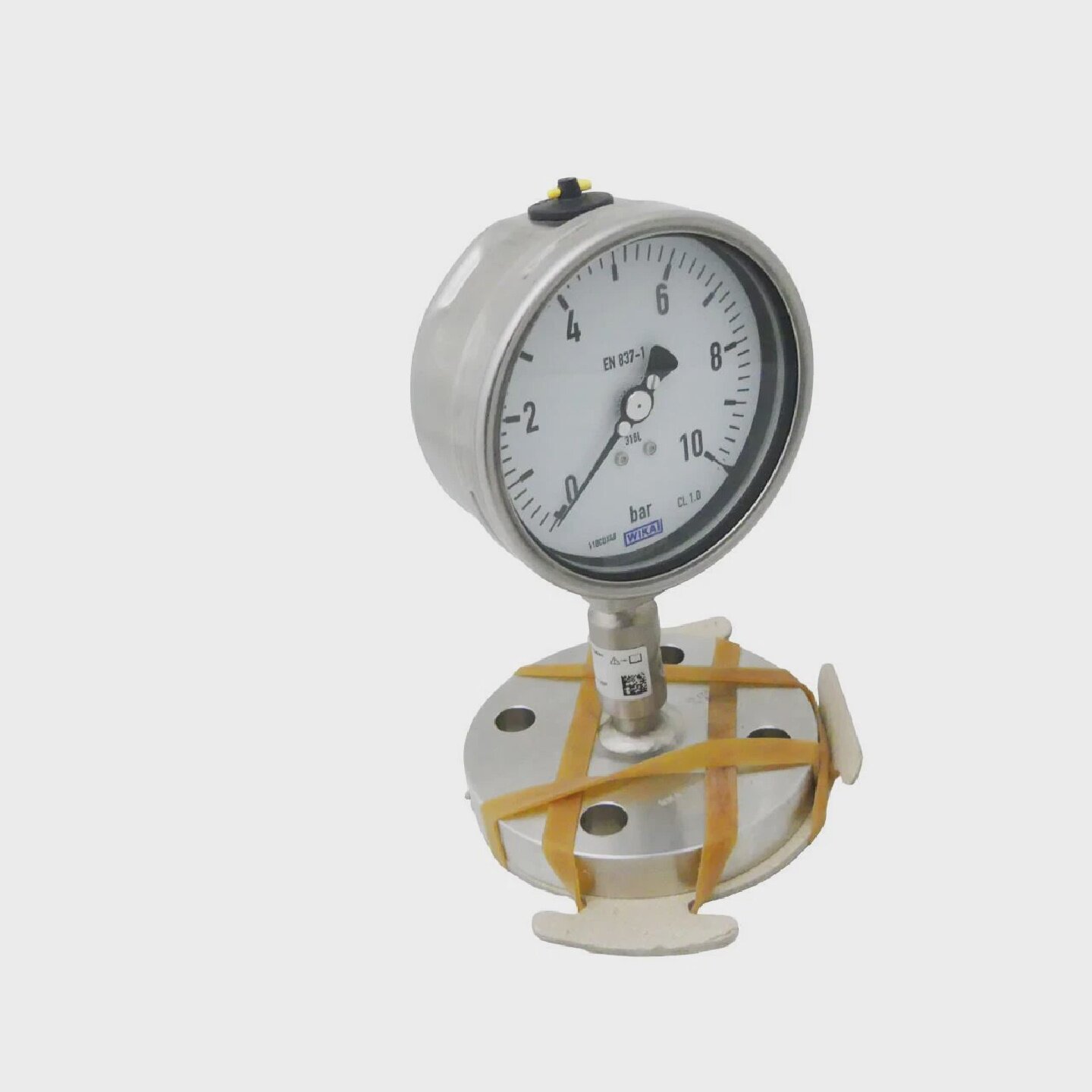 WIKA 14122547 Manometer nach EN 8371 mit Druckmittler CL1.0