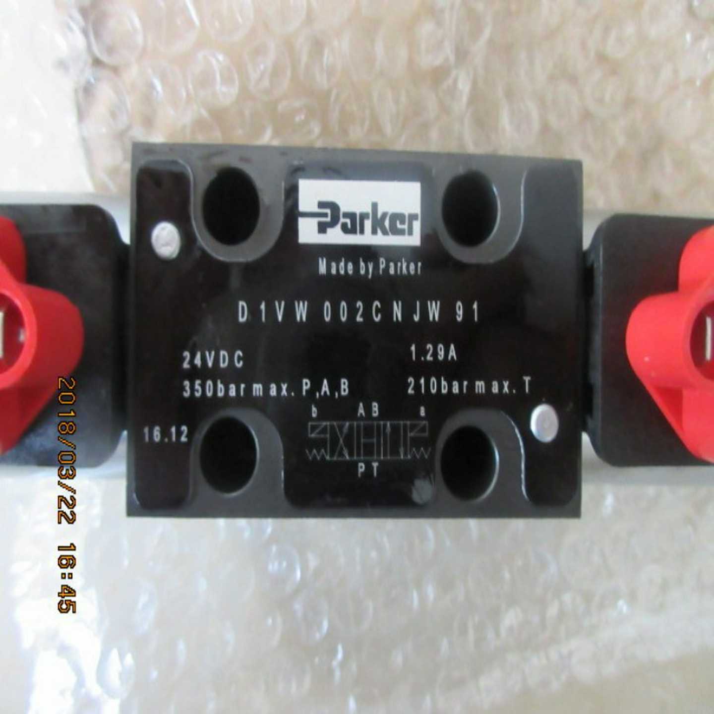 美国parker/sD1VW002CNJW91电磁换向阀