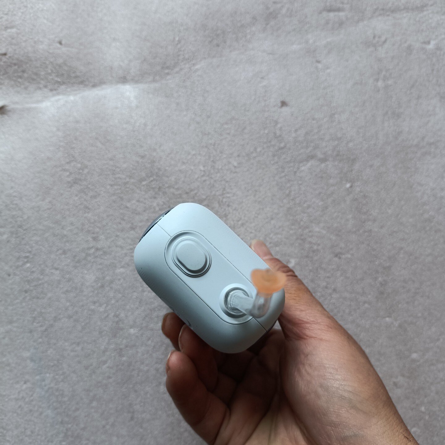 usmile笑容加C10便携冲牙器机器使用正常图片是实物