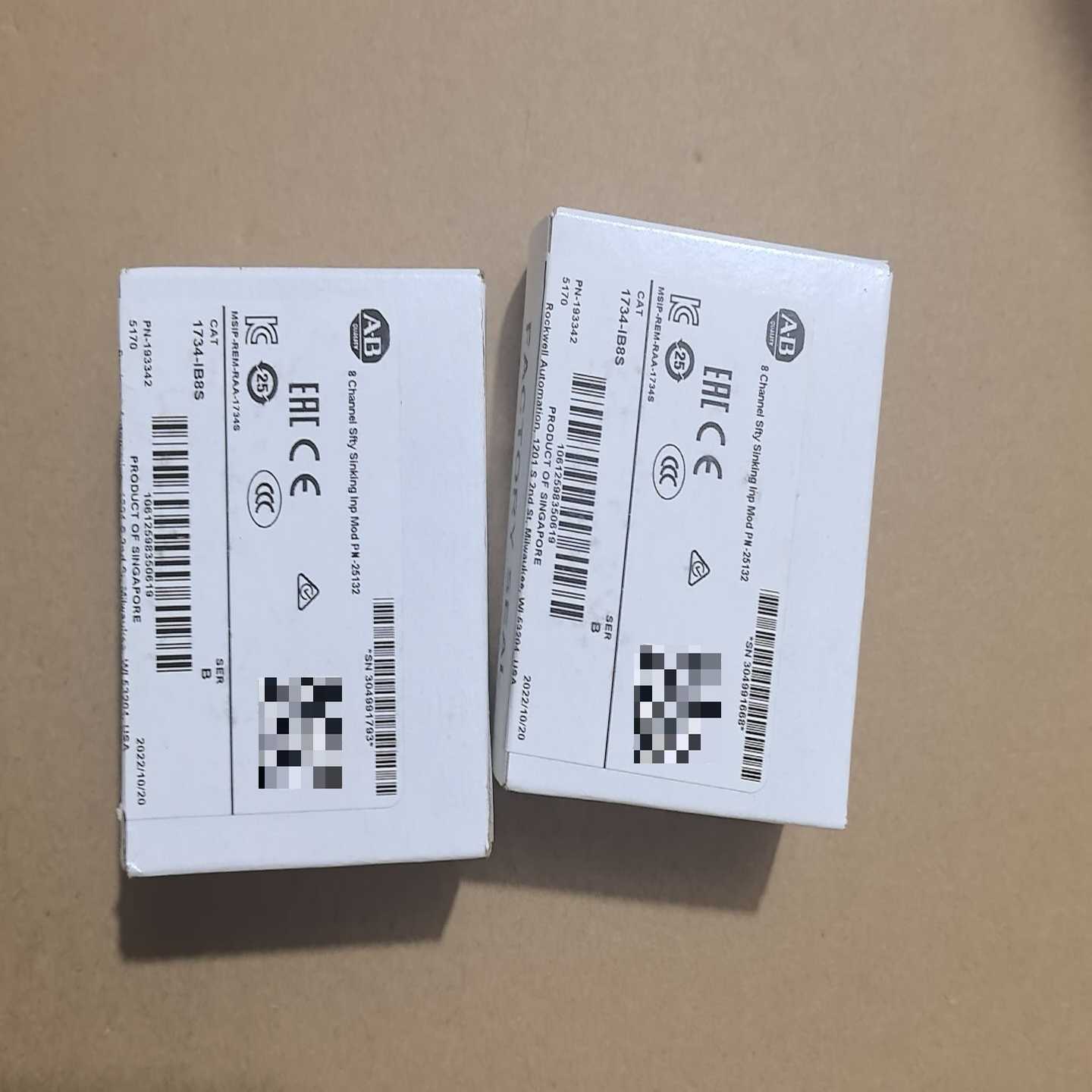 AB罗克韦尔1734-IB8S数字输入模块24VDC8询价