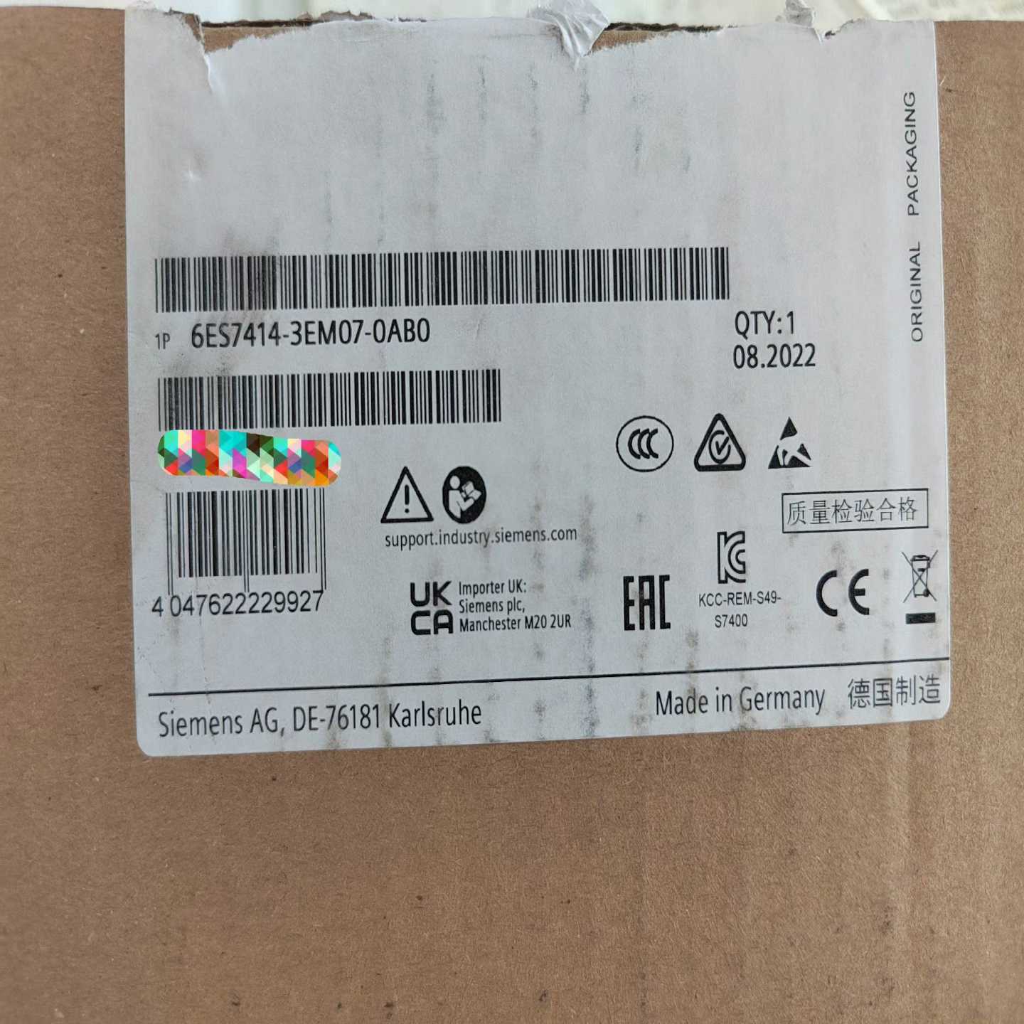 (询价)6ES7414-3EM07-0AB0