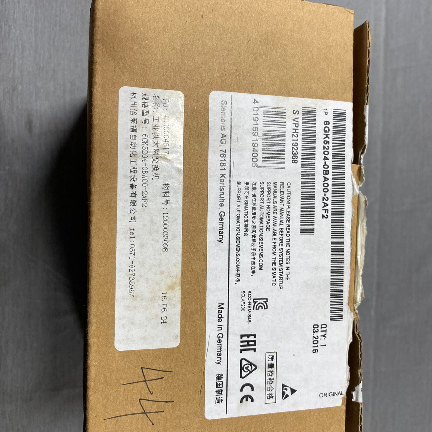 议价西门子6GK52040BA002AF2仅开封