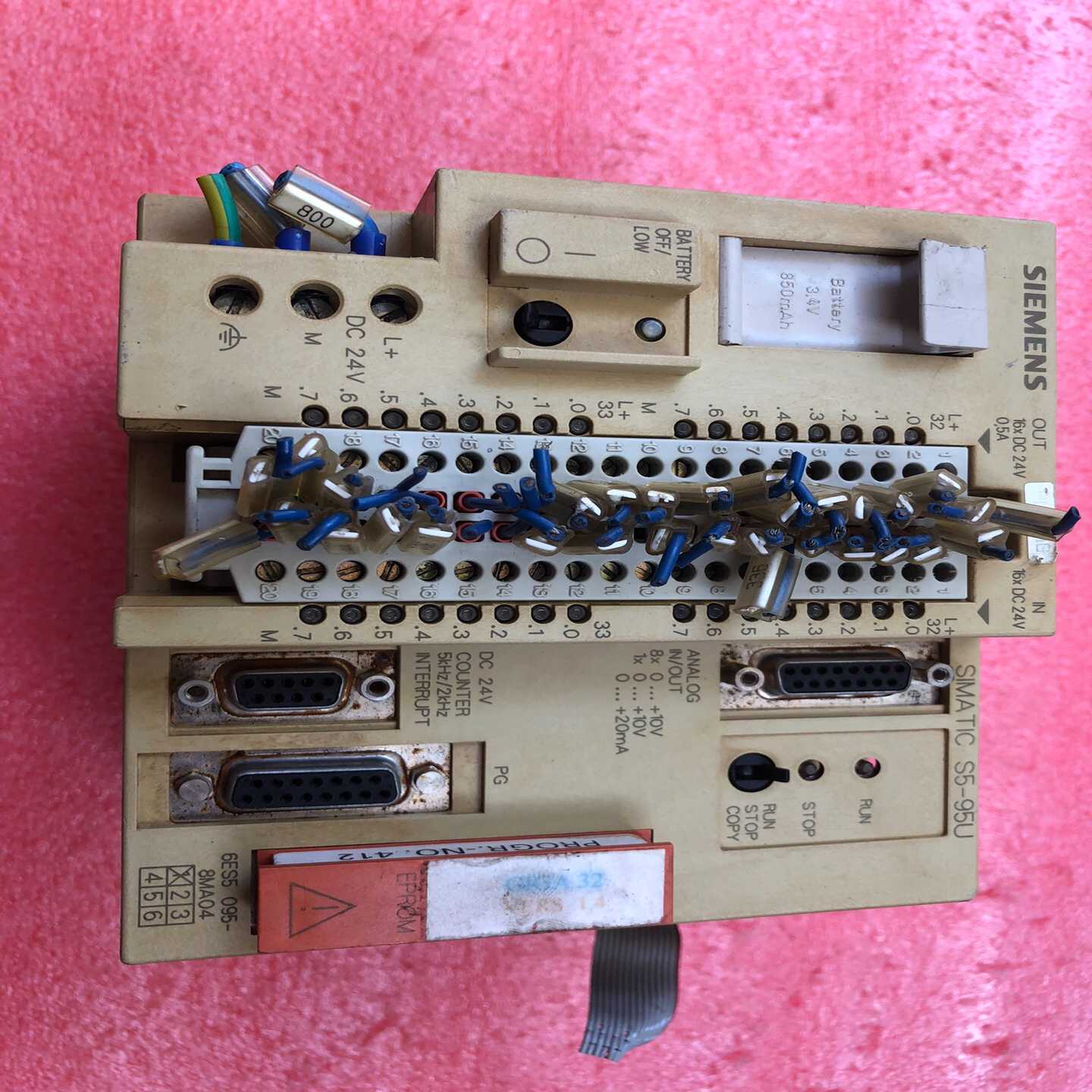 ，6ES5095-8MA04..成色如图，有意私询价