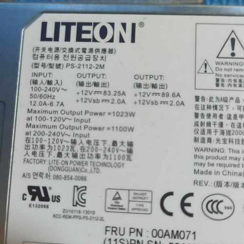 IBM，X3755M3电源，00AM071，PS-2112-询价