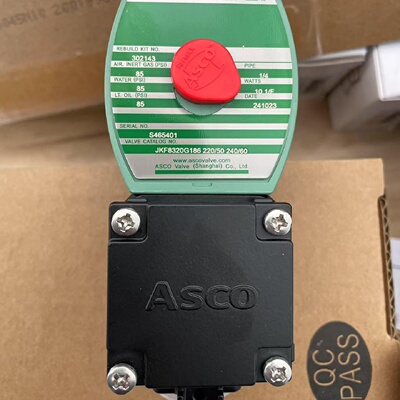 议价JKF8320G186 220/50,美国ASCO电磁阀,1/4'NPT螺纹