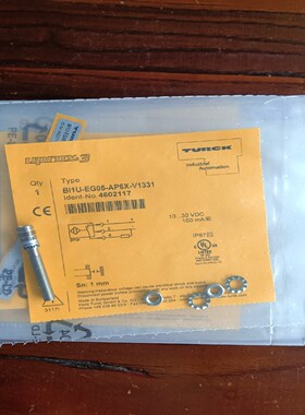 BI1U-EG05-AP6X-V1331图尔克接近开关货号4~询价