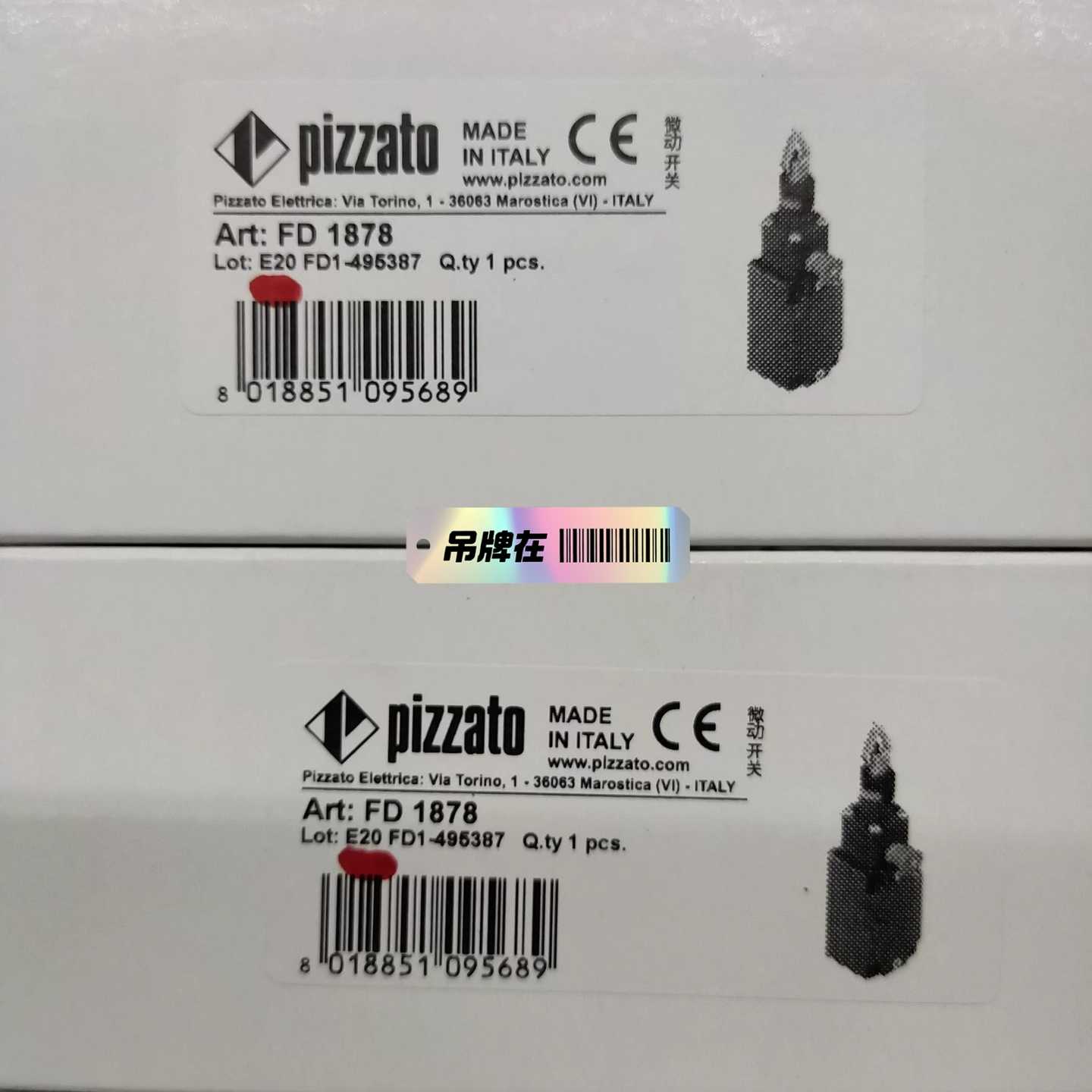 询价~Pizzato意大利进口拉线拉绳开关FD1878