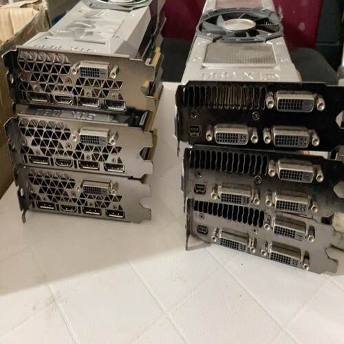(议价)英伟达泰坦版GTx690一代卡皇 4Gb显存 没有擦灰而已