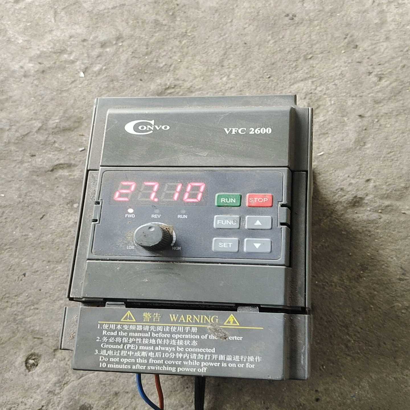 CONVO变频器VFC2600-0K75-1P2-MNA-适用