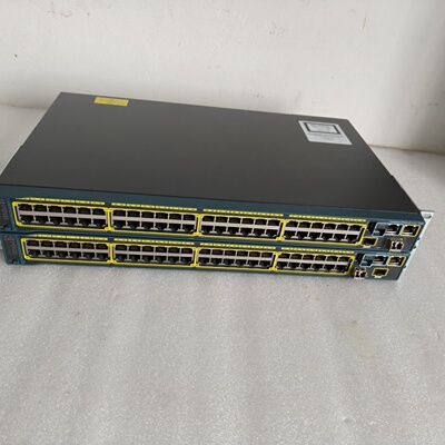 二手思科2960S48TSS48口全千兆交换机48-议价