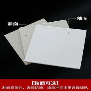 耐酸瓷砖15厚耐酸缸砖20厚防腐耐酸面砖30耐酸碱素面地砖釉面白色