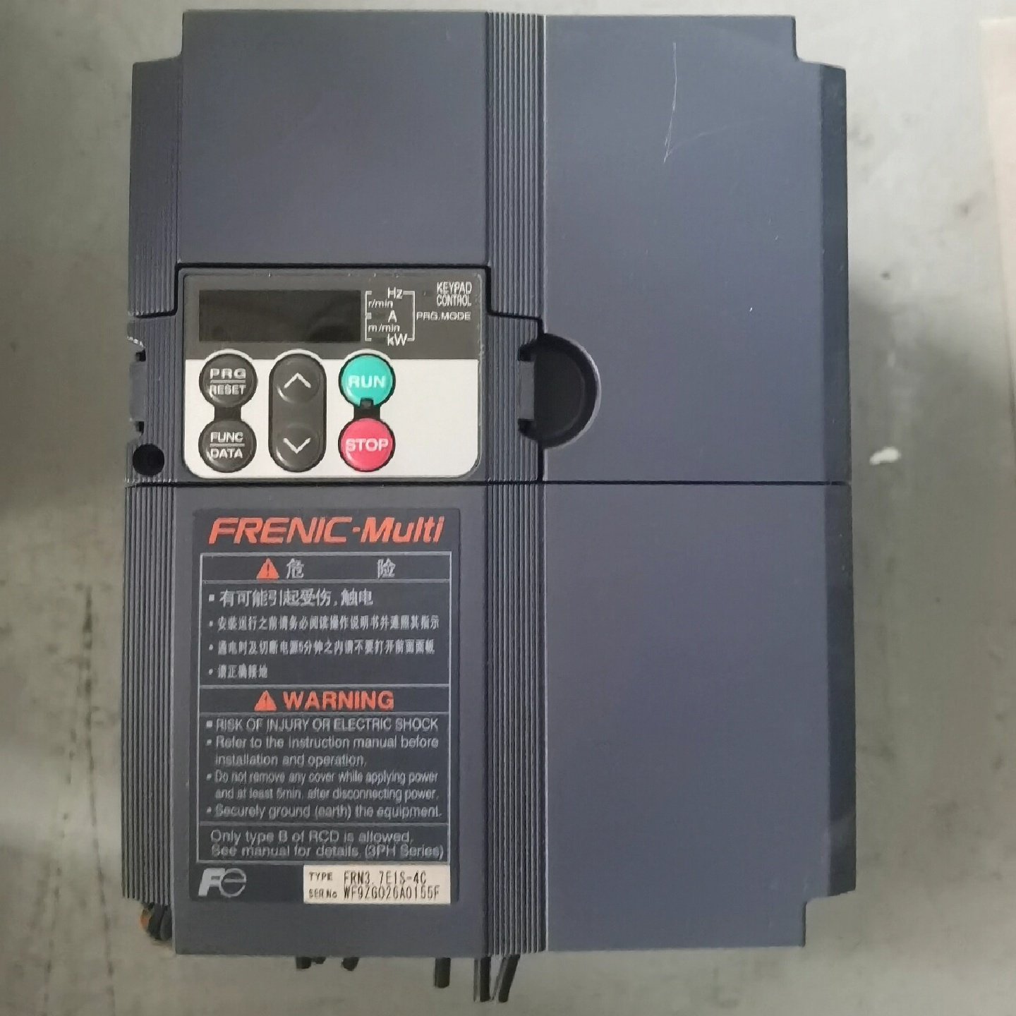 【议价】富士变频器3.7KW380V实物拍摄功能包好,电子元器件市场,传感器,淘宝优惠券,粉丝福利购,淘宝优惠卷