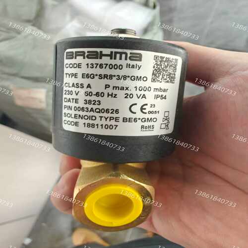 咨询-BRAHMA电磁阀，E6G*SR8*3/8*GMO
