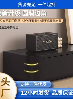 实木电视柜现代简约小户型意式黑色落地台柜客厅茶几电视机柜组合