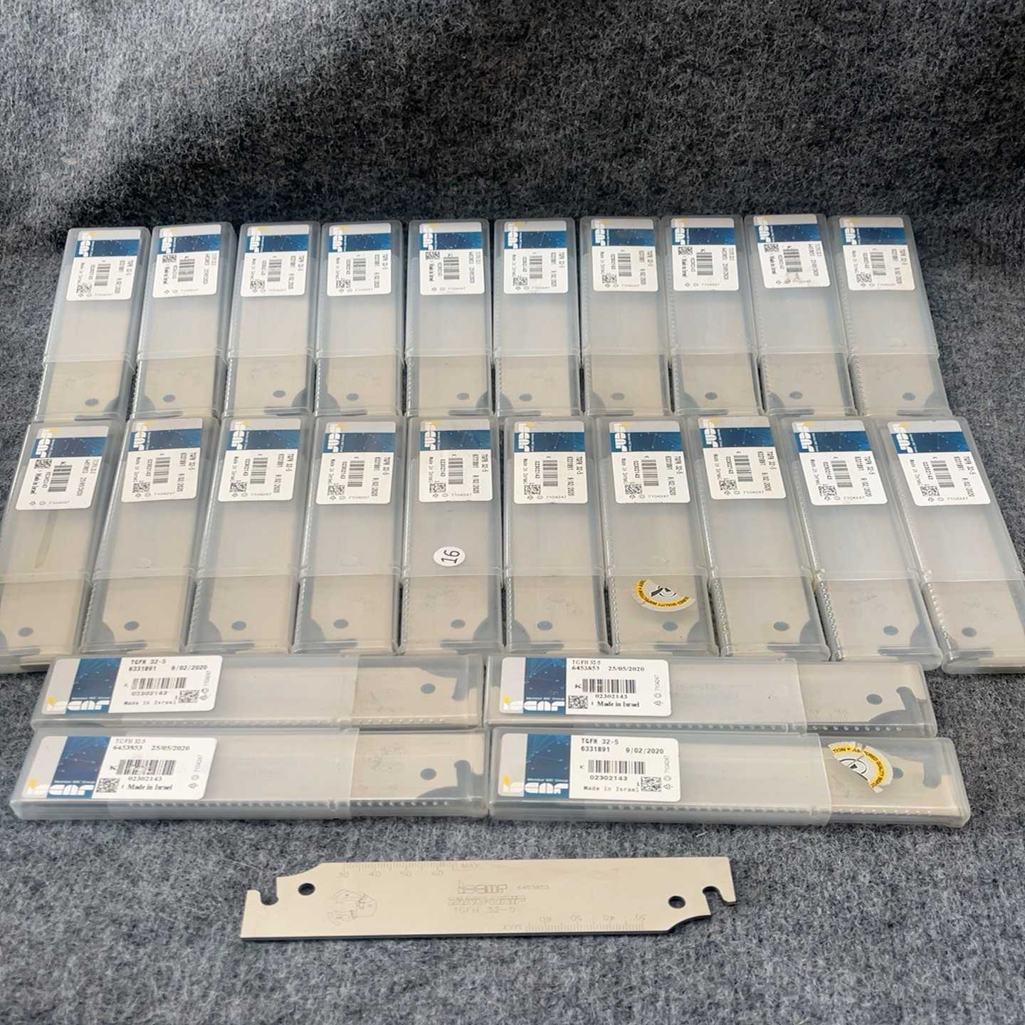 原装全新伊斯卡切槽刀TGFH32-5，ISCAR，切刀刀杆进--议价商品
