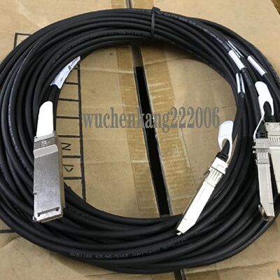 全新40G转10GQSFP一分四4个SFPDAC高速直连电缆万兆堆叠线