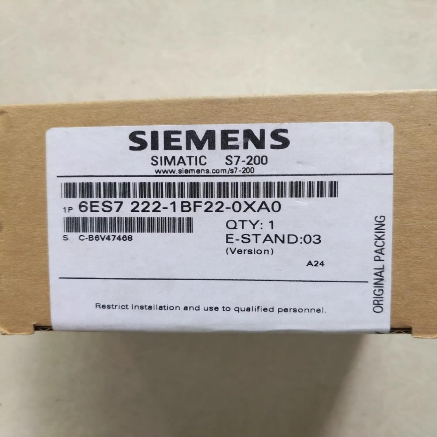 6ES7222-1BF22-0XA8数字输出端EM222仅用于S7-22XCPU8