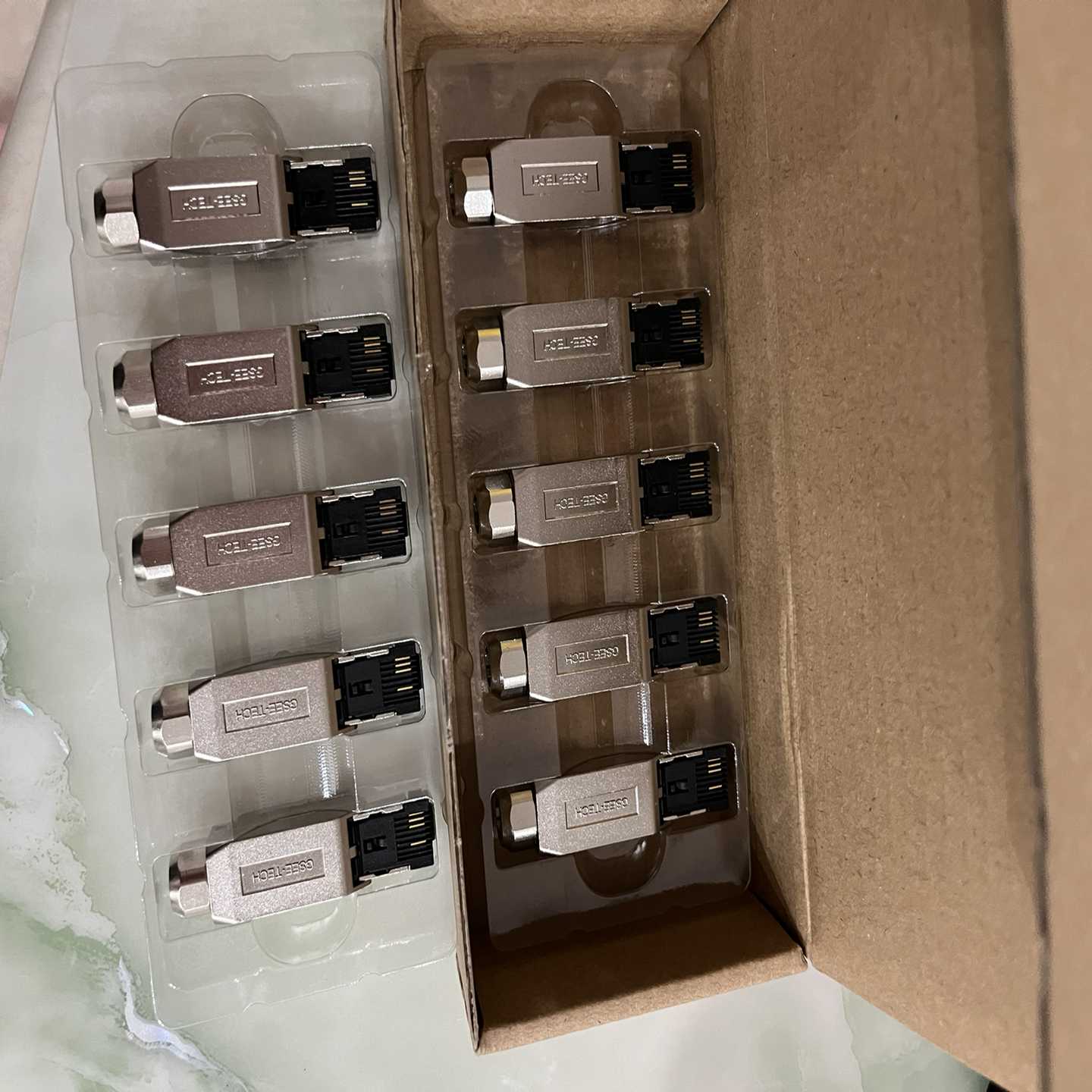 【议价】GSEETECH水晶网线接头RJ45/G适用