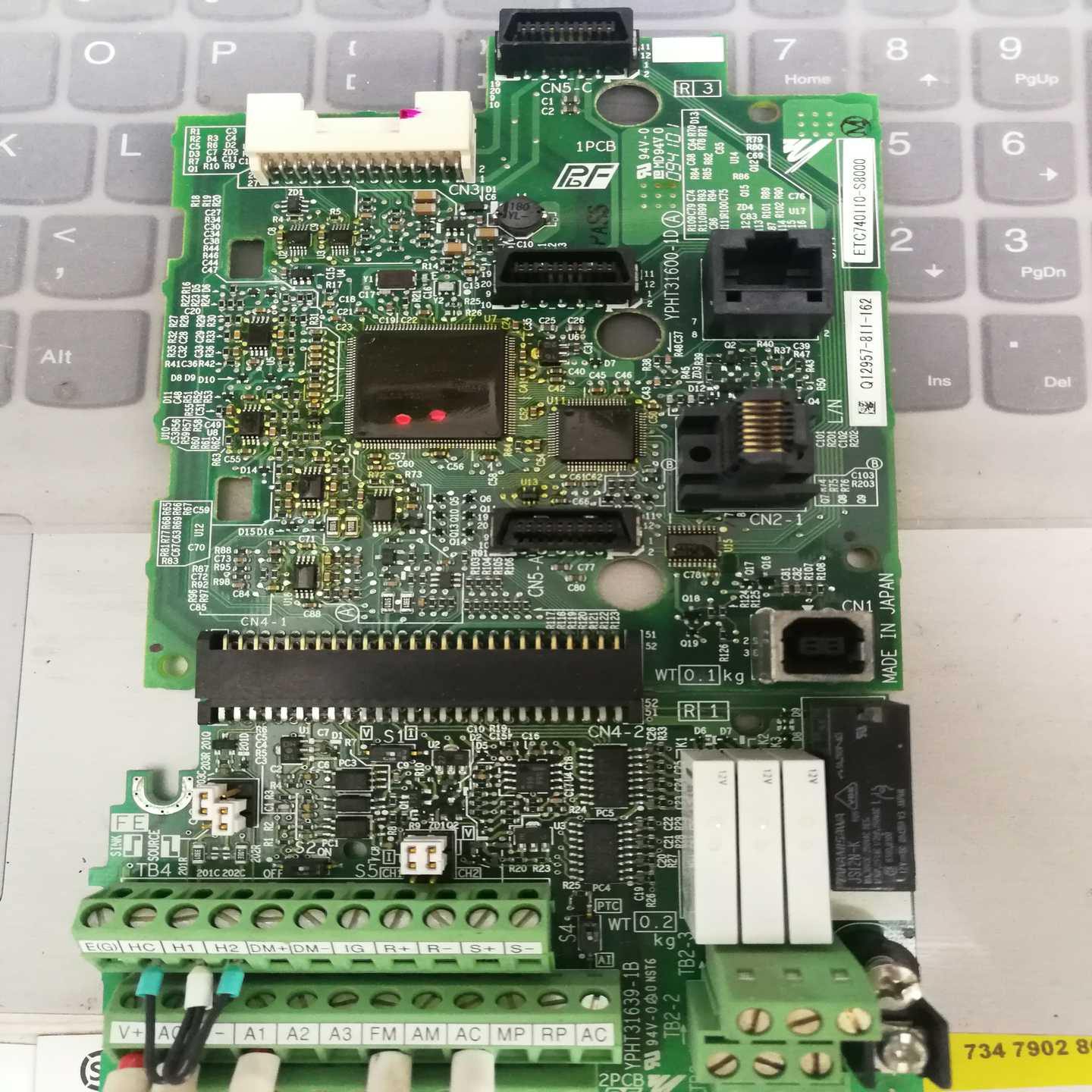 （霸霸电子）安川变频器a1000h1000l1000Ae1000端子板i