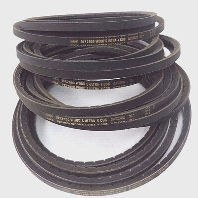 LOT OF 4 NEW TB WOODS 5VX2000 ULTRAV COG VBELTS 58IN WIDTH 2