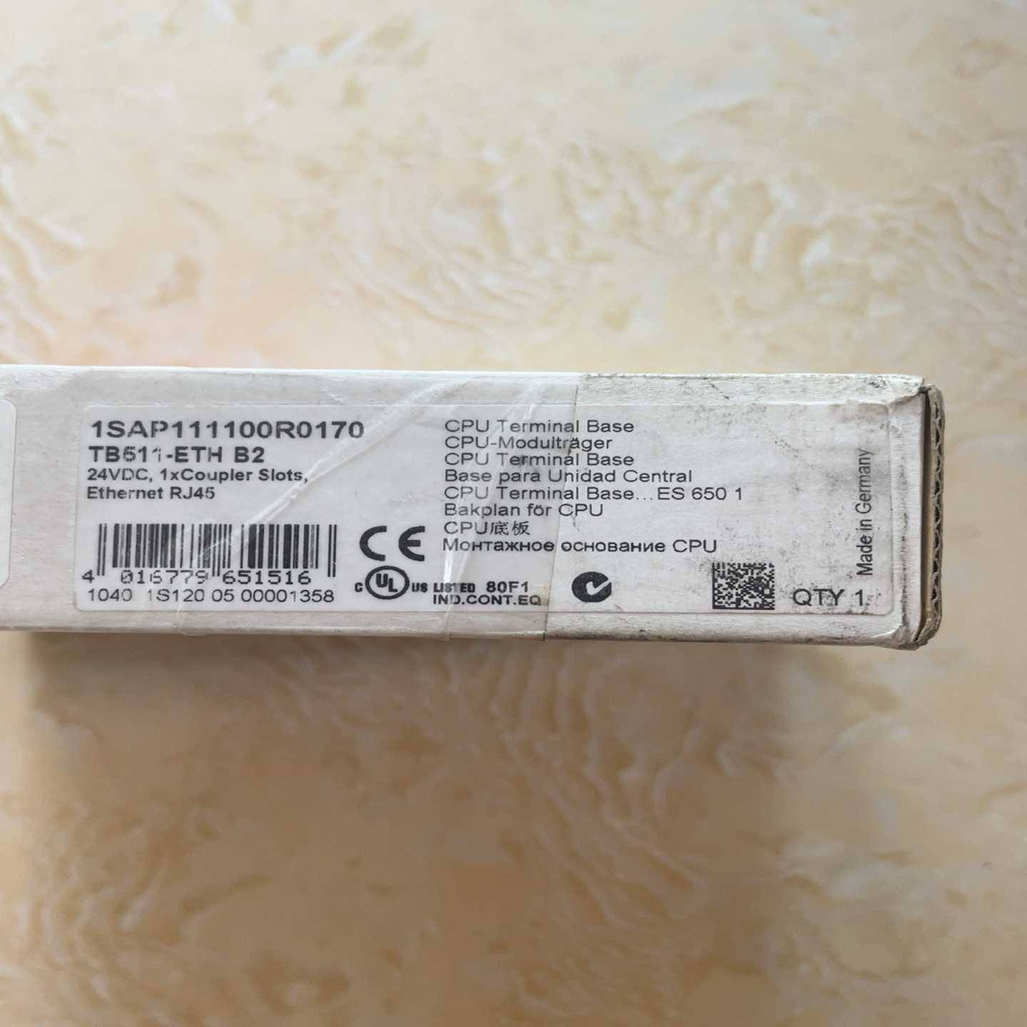 【请询价】ABB CPU底板TB511-ETH B2