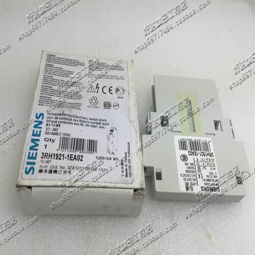 原装正品西门子siemens接触器辅助触点3RH1921-1EA022NC现货