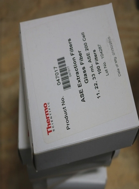 LOTOF6NEWTHERMO047017ASEEXTRACTIONFILTERSLOT#10428