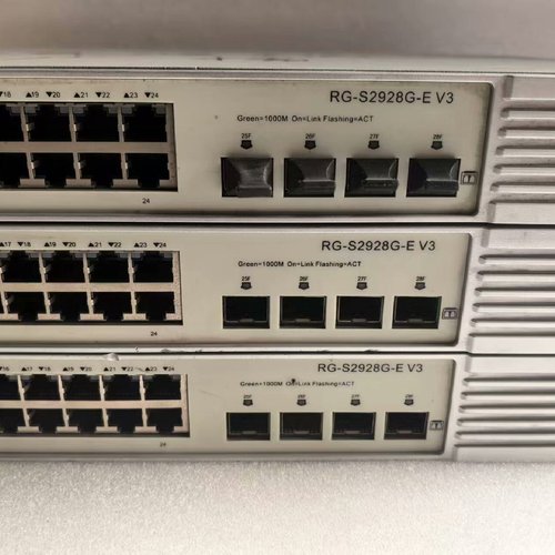 锐捷RGS2928GEV3交换机24全千兆电口4千兆议价