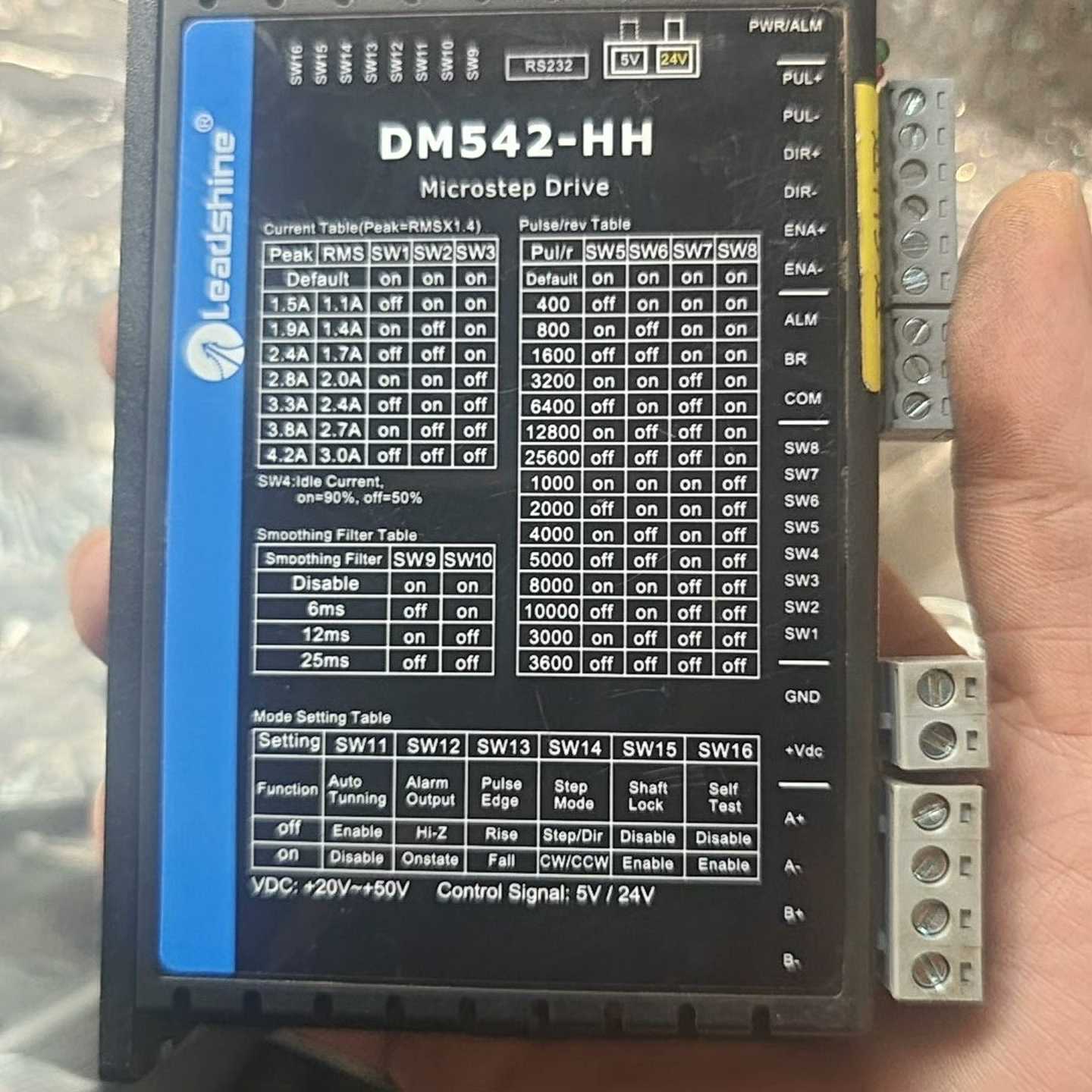 咨询-雷赛DM542-HH，蓝标驱动器