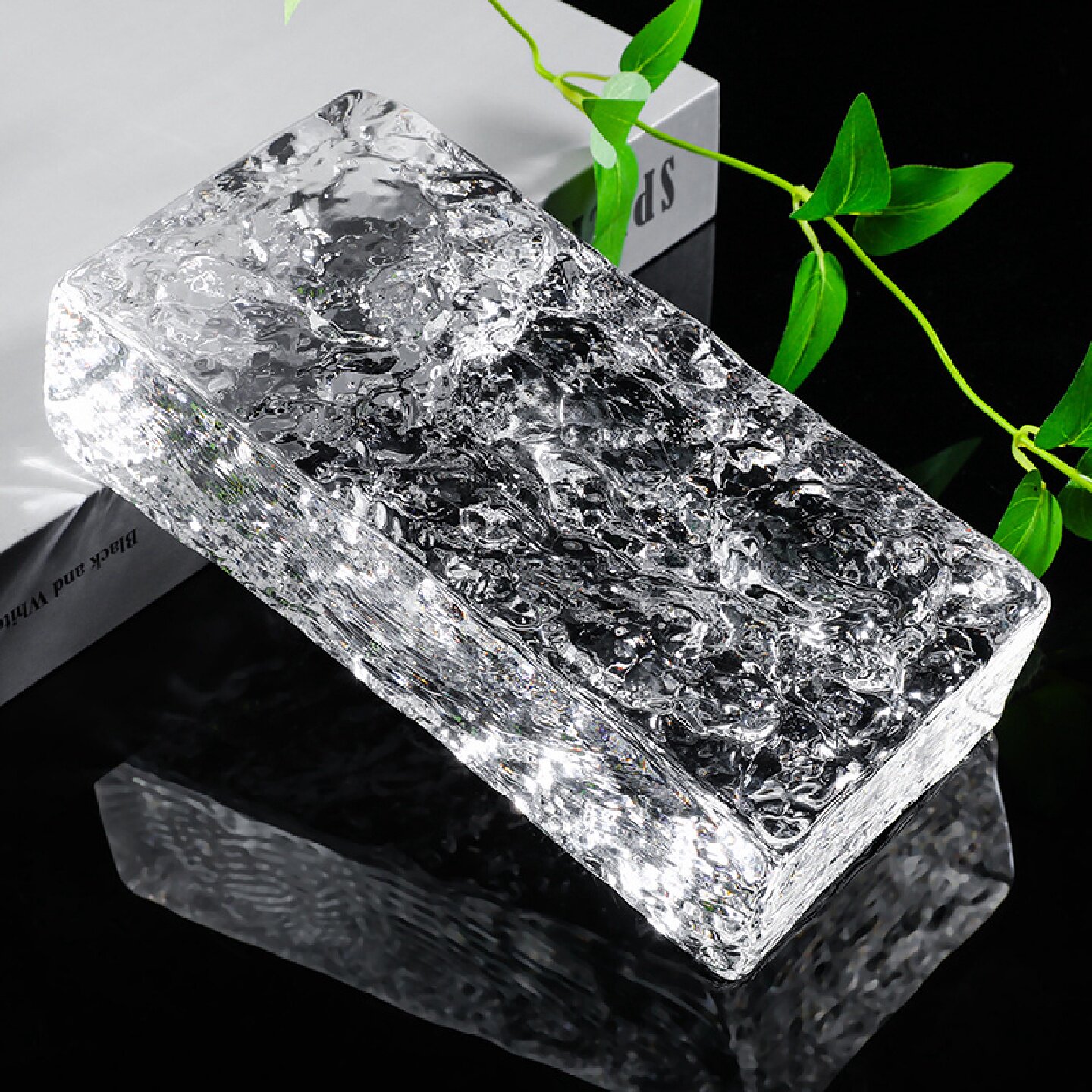 超白玻璃砖水晶砖卫生间隔断墙实玻璃砖