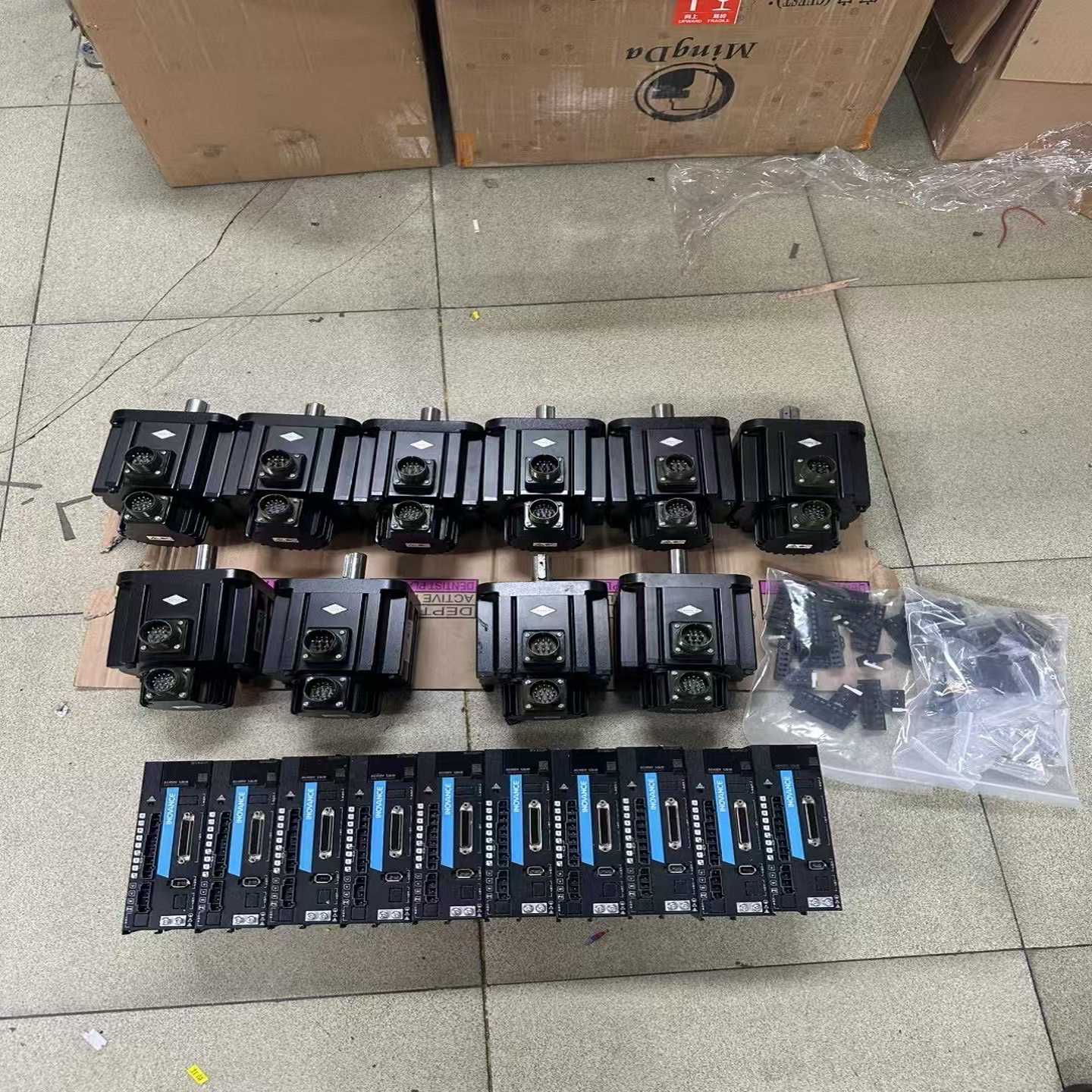 汇川伺服电机和驱动器套装出手！型号分别是SV660PT5R4--议价商品