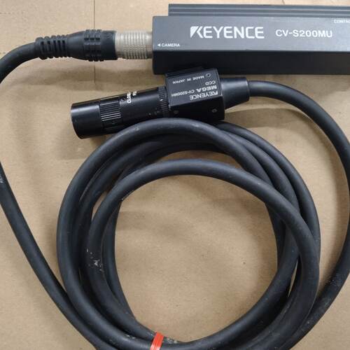 基恩士工业视觉设备一套，CV-S200MU控制器CV-S2 00MH CCD相机，