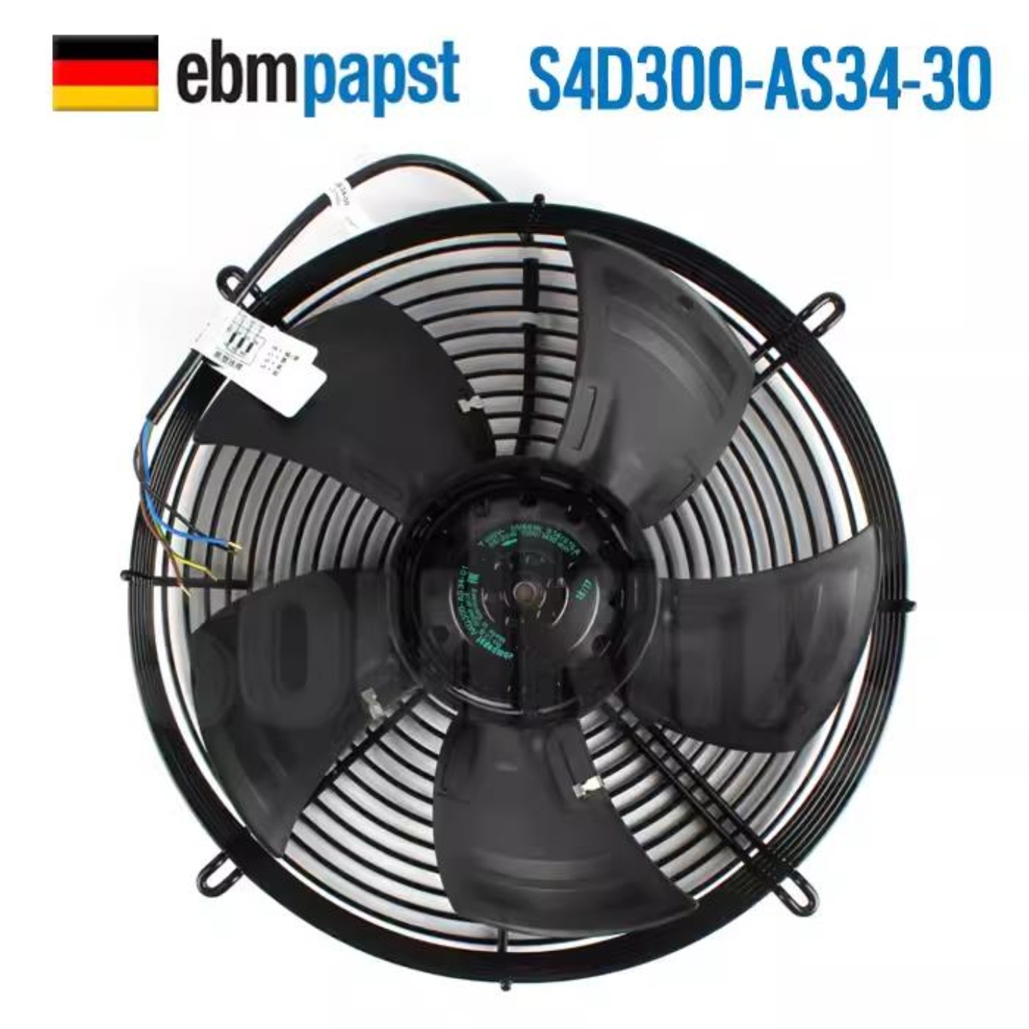 售前询价S4D300-AS34-30原装通风机 6890W 400V 制冷轴流风扇