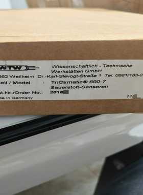 【请询价】全新德国 WTW 溶氧电极 TriOxmatic 690