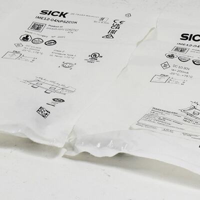 2x Sick Induktiver Nherungssensor IME1204NPSZC0K 1040747