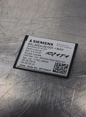 SiemensSinamicsS120CompactFlash6SL3054-0EG01-1BA0