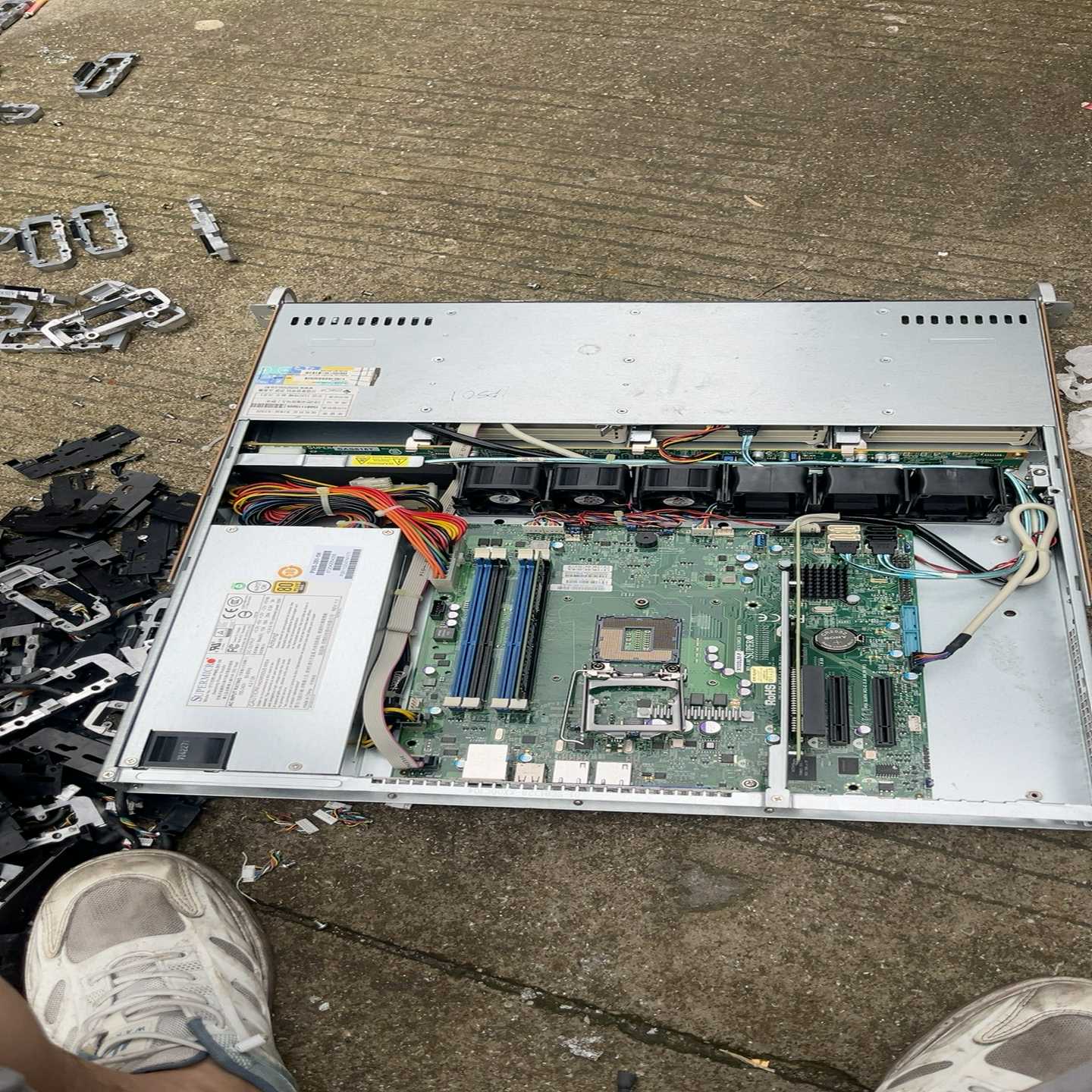 超微1U服务器短机箱 CSE-813M-询价客服