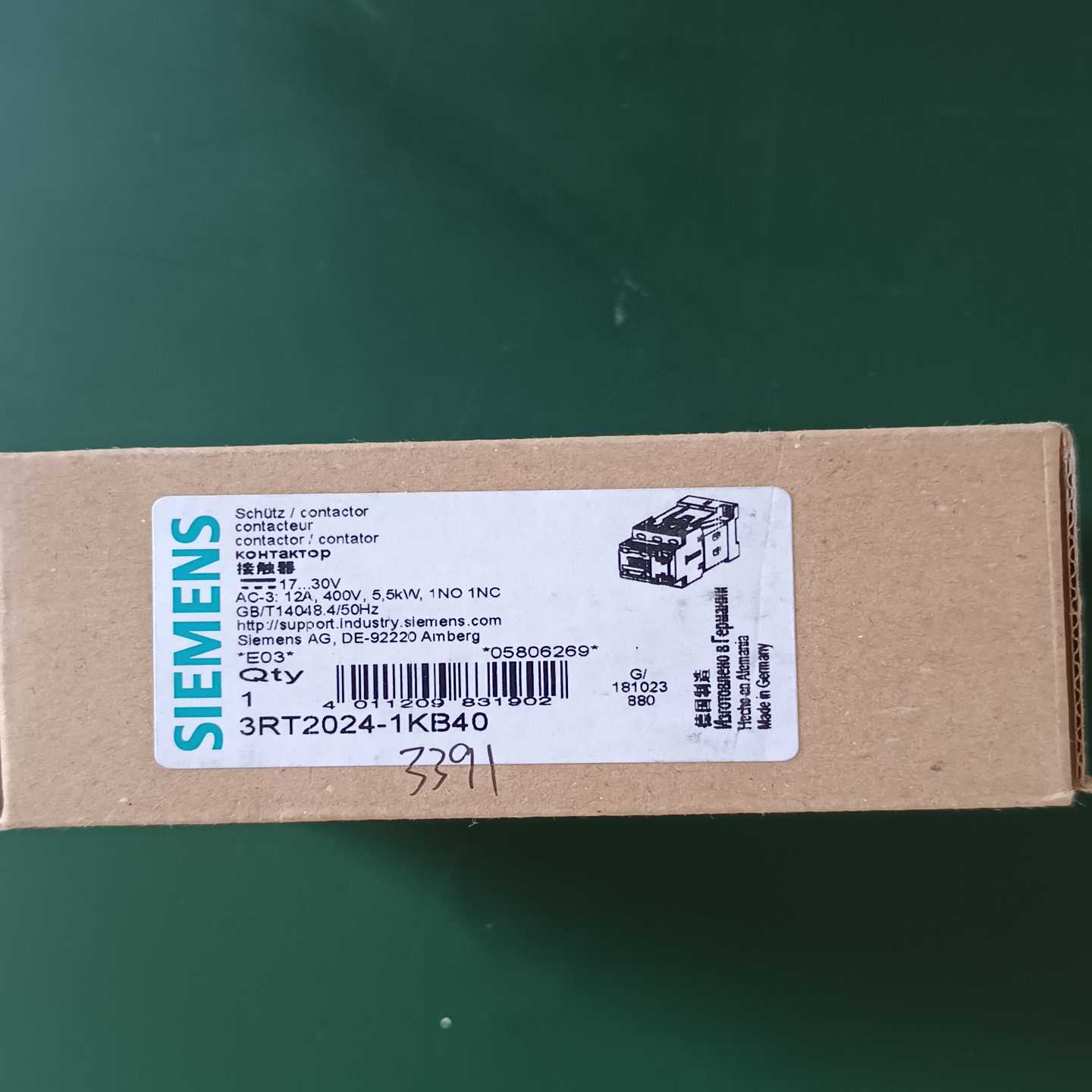 西门子SIRIUS接触器，全新原装，外企仓库余货3台！-议价