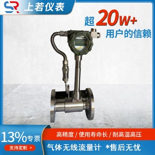 气体流量计蒸汽液化气沼气天然气氮气空智能气体无线流量计 无线式